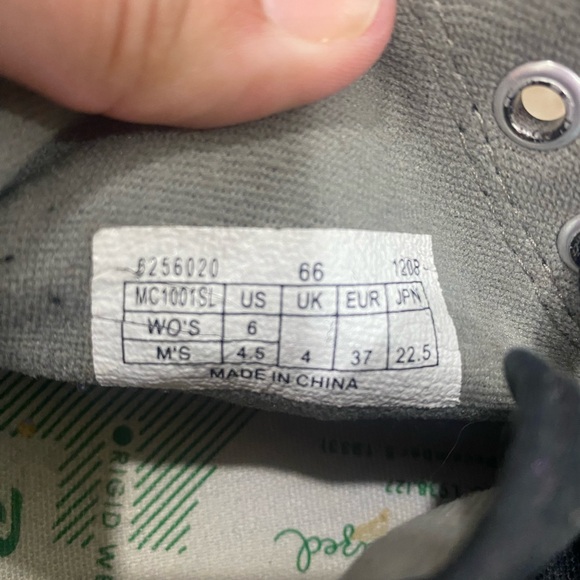 P.F. Flyers Black High-Top Sneakers - Picture 2 of 2